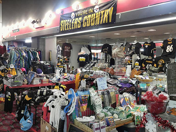 Steelers Gear For Sale At Rossi's Flea Market
